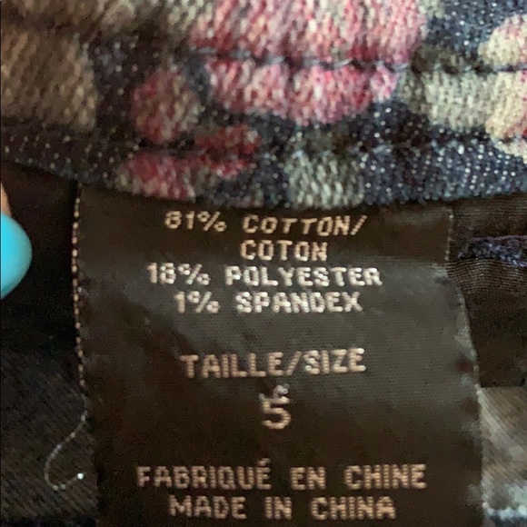 Boom Boom Jeans with flower print - Picture 6 of 7